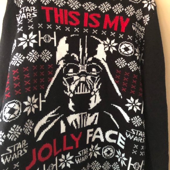Star Wars This Is My Jolly Face Sweater 